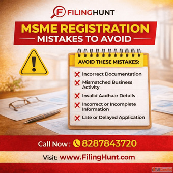 MSME Registration Mistakes To Avoid