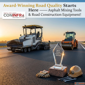 Award-Winning Road Quality Starts Here Asphalt Mixing Tools Road Construction Equipment