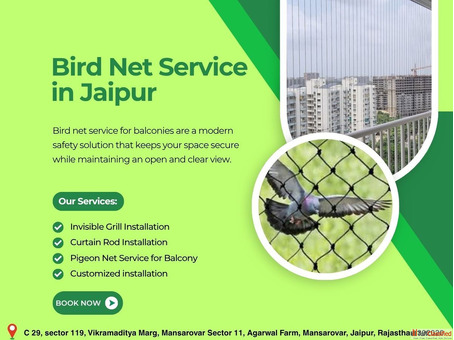 Reliable Bird Net Service in Jaipur Book Today