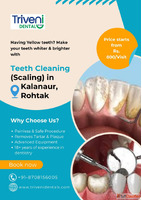 Teeth Cleaning in Kalanaur Rohtak Triveni Dental