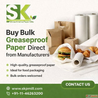 Order Bulk Grease Proof Paper Direct from Trusted Manufacturers