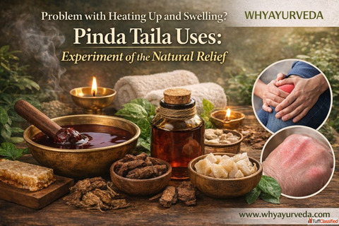 Pinda Taila Uses Natural Ayurvedic Oil for Pain Inflammation Stress Relief