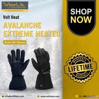 Shop Volt Heat Avalanche Extreme Heated Snow Ski Gloves Onli...