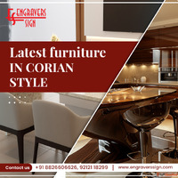 Latest Furniture in Corian Style for Modern Interiors