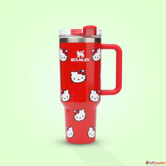 Hello Kitty Tumbler by 7 Dots Cute Leak-Proof Made for Everyday Use