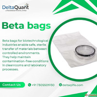 Beta bags for biotechnological lndustries