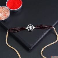 Buy Swastik Rakhi Online for Brother Swastika Rakhi India