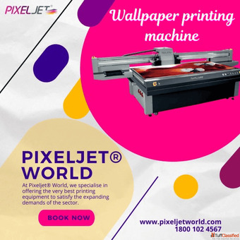 Best Wallpaper Printing Machine by Pixeljetworld