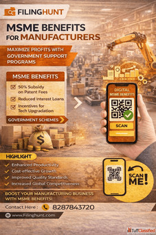 MSME Benefits For Manufacturers