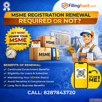 Is MSME Registration Renewal Required or Not
