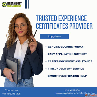 Experience Certificates Provider in Chennai