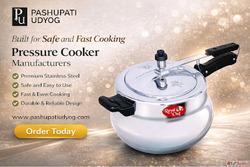 Best Quality Pressure Cooker at Affordable Price - Pashupati...