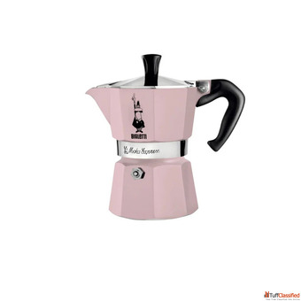 Bialetti Moka Express Color - Stylish Stovetop Coffee Maker