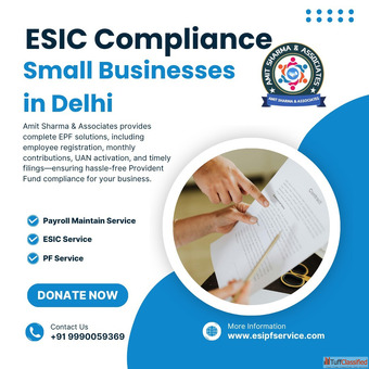 ESIC PF Compliance Services for Small Businesses in Delhi Amit Sharma Associates