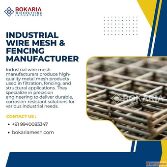 Industrial Wire Mesh Fencing Manufacturer