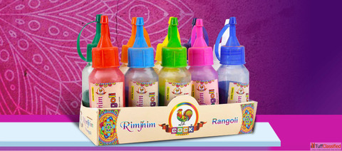 Buy Premium Rangoli Powder Online - Bright Colors at Best Price