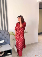 Ajrakh Print Kurta for Everyday Elegance - World of Toji