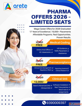 Pharma Career Offers 2026 - Start Your Career Today