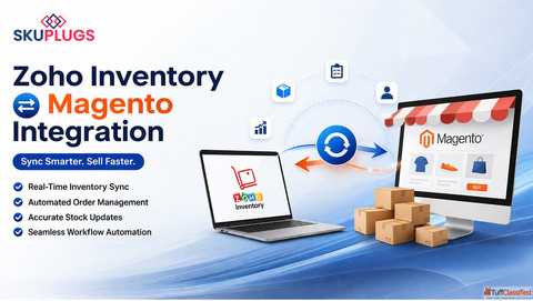 Zoho Inventory and Magento Integration SKUPlugs