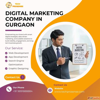 Best Digital Marketing Company in Gurgaon - Tech Prosense