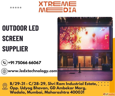 Built Tough Built Bright The Outdoor LED Screen for India
