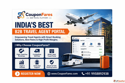 B2B Travel Agent Portal India's Best B2B Travel PlatformPortal - CouponFares