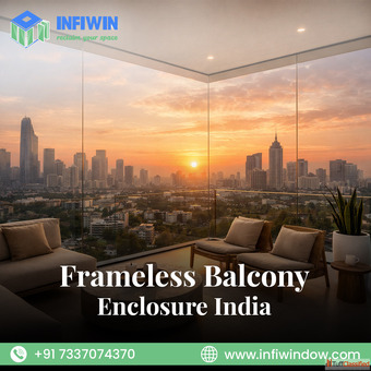 Best Frameless Balcony Enclosure India