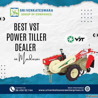 VST Power Tiller Dealer in Madurai Best Power Tiller for Farming