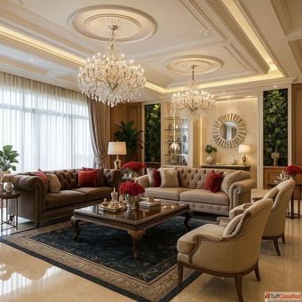 Aqsa Interiors - Expert Interior Designers for Elegant Functional Spaces Kreatecube Partner