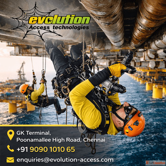 Offshore Rope Access Services for Inspection Repair