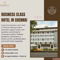 Business Hotel in Nungambakkam Chennai