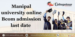Manipal university online Bcom admission last date
