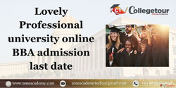 Lovely Professional university online BBA admission last dat...