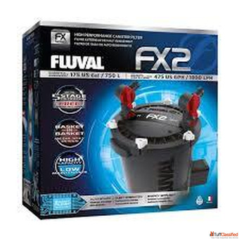Fluval FX2 High Performance Canister Filter for Fish Tanks