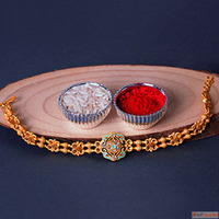 Trendy Bracelet Rakhi Online Modern Rakhi Gifts for Brother