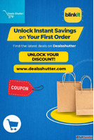 Blinkit First Order Coupon Code - Latest Offers Dealsshutter
