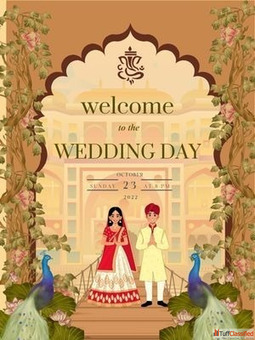 Instagram Wedding Invitation Video Maker - Manav Invites