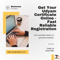 Get Your Udyam Certificate Online - Fast Reliable Registration