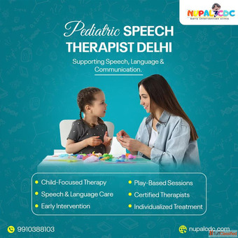 Pediatric Speech Therapist Delhi - Expert Speech Delay Treatment