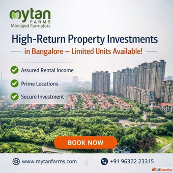 High-Growth Properties to Invest in Bangalore - Book Now