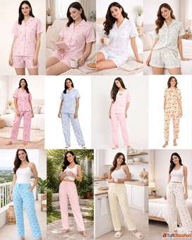 Best Women Night Suit Collection - Stylish Comfortable Nightwear at Great Prices