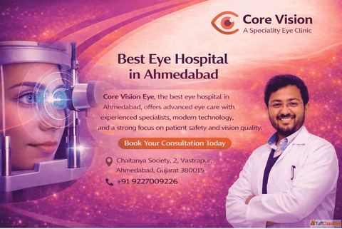For Clear Vision Visit an Eye Hospital in Ahmedabad
