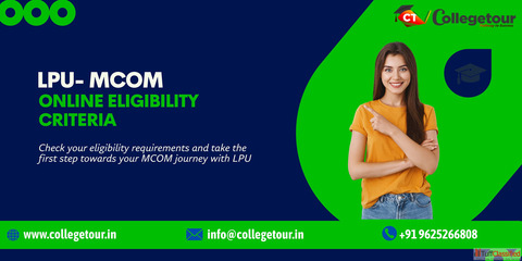 Lpu- university online mcom eligibility criteria