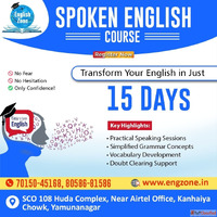 Who offers the best English speaking course in Yamunanagar