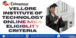 Vellore institute of technology online MBA eligiblity criter...