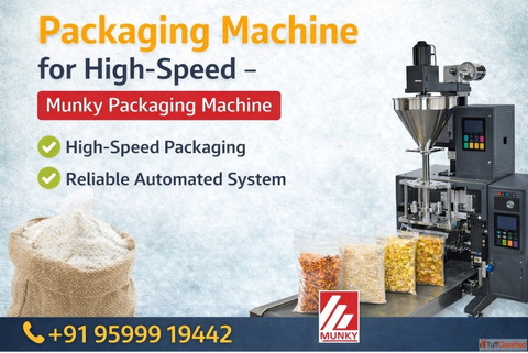 Packaging Machine for High-Speed - Munky Packaging Machine