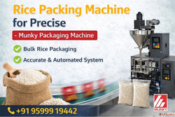 Rice Packing Machine for Precise - Munky Packaging Machine