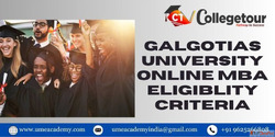 Galgotias university online MBA eligiblity criteria