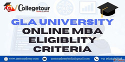 GLA university online MBA eligiblity criteria