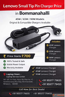 Lenovo Small Tip Pin Charger Price in Bommanahalli Best Deal...